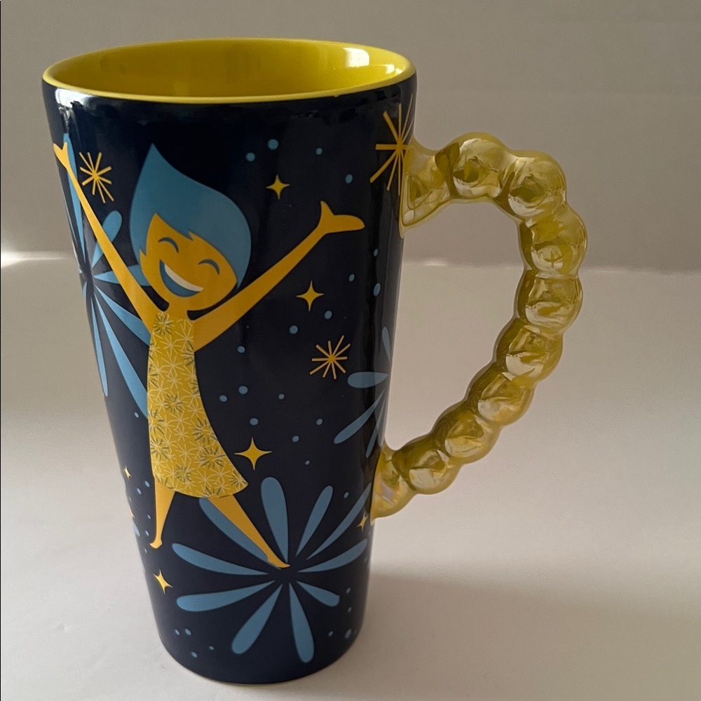 Disney Inside out Cup of Joy Mug Unique Handle - Picture 3 of 7